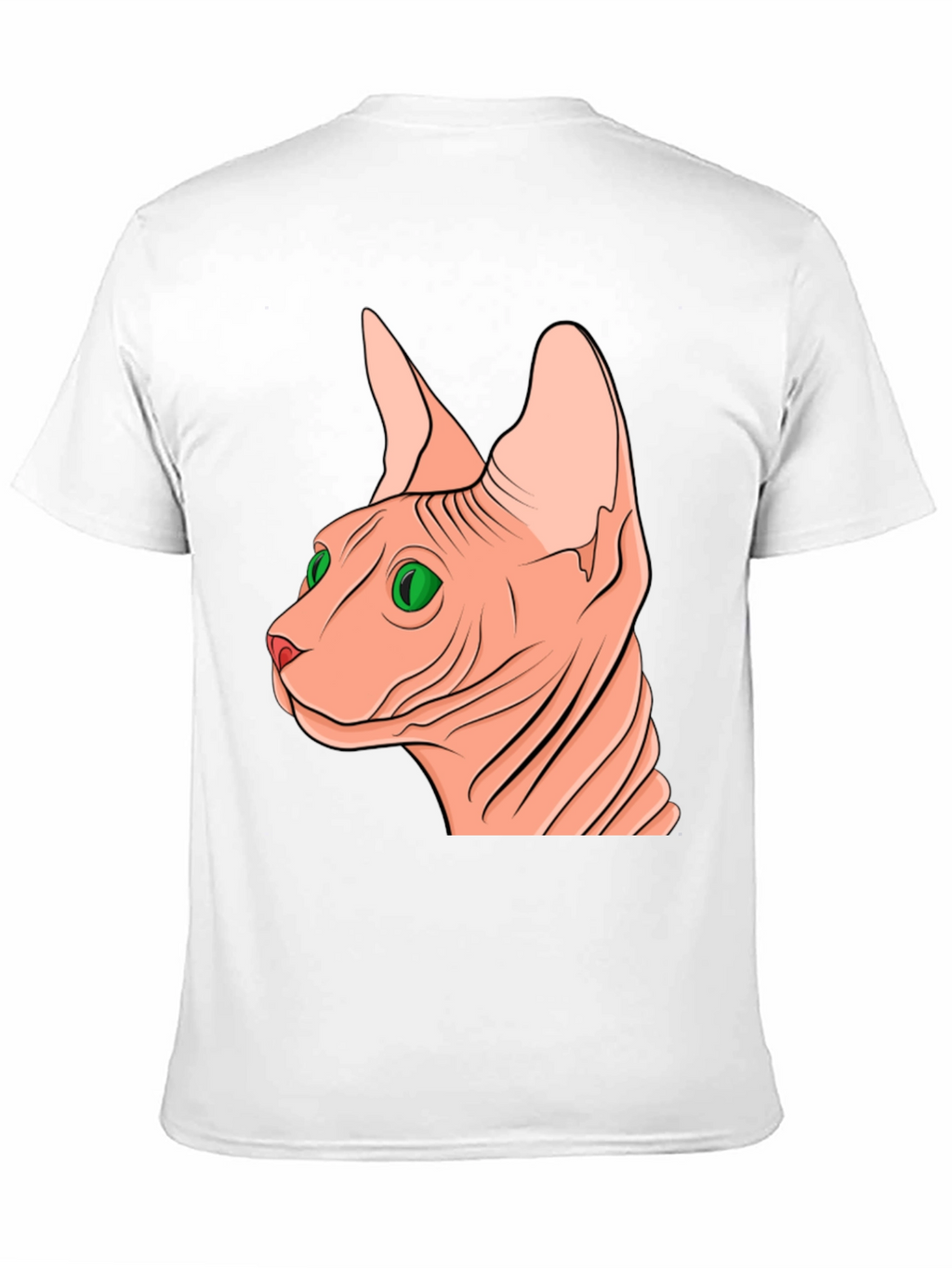 Sphynx Cat Graphic Tee - Unique Design