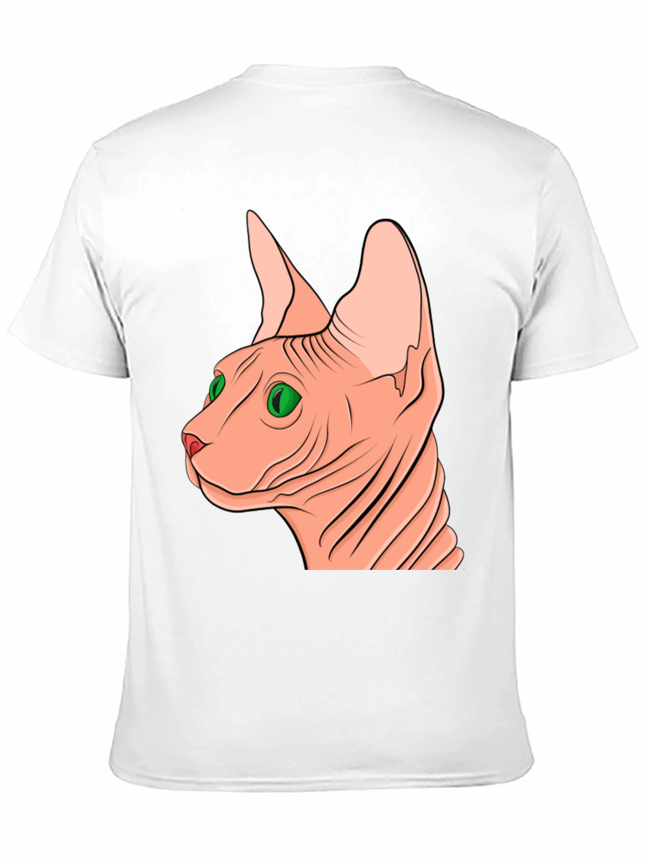 Sphynx Cat Graphic Tee - Unique Design