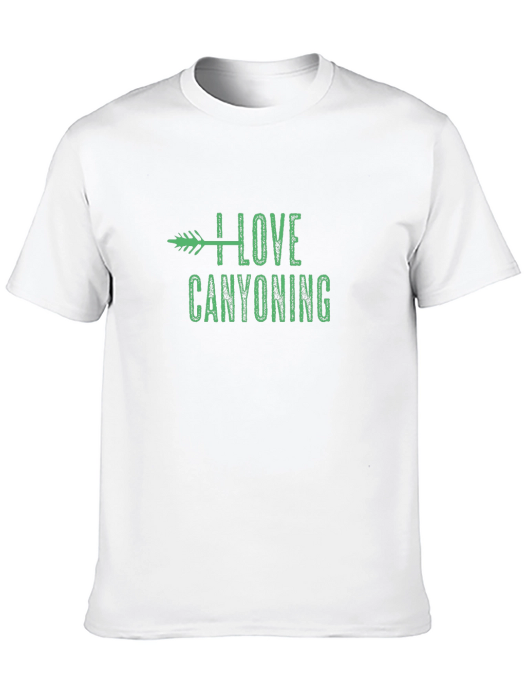 I Love Canyoning Arrow Graphic T-Shirt