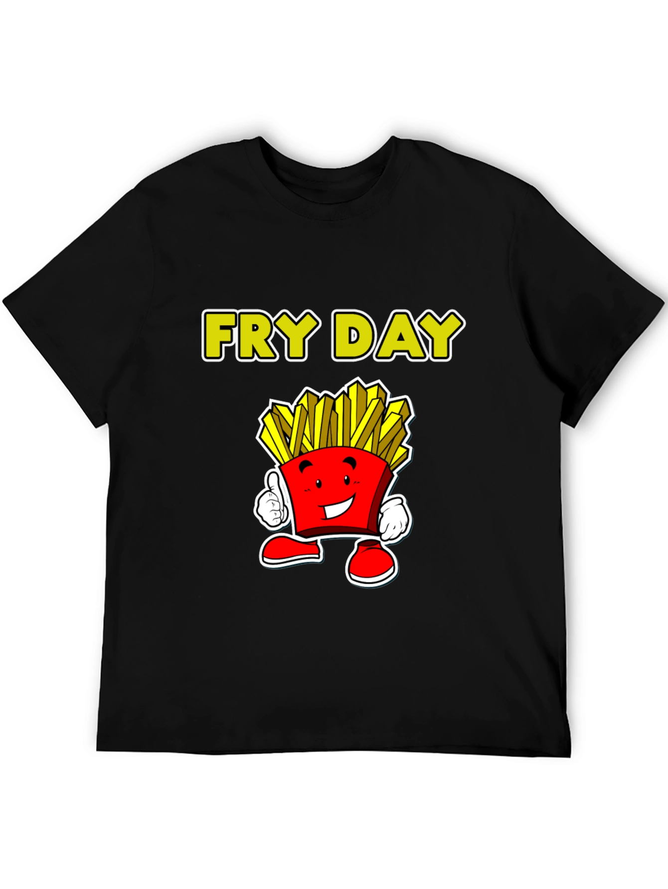 Fry Day Graphic T-Shirt - Casual Friday Fun