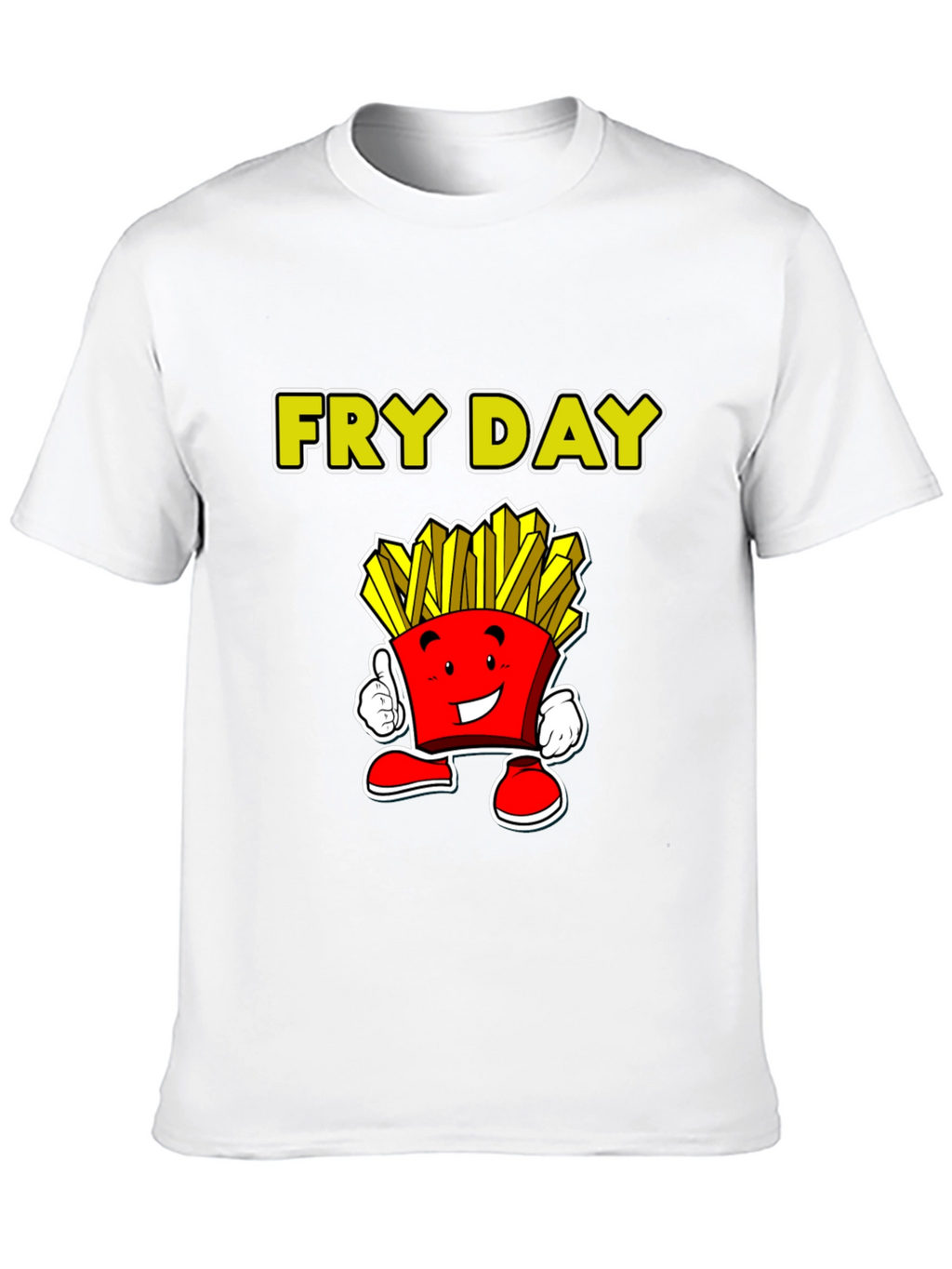 Fry Day Graphic T-Shirt - Casual Friday Fun