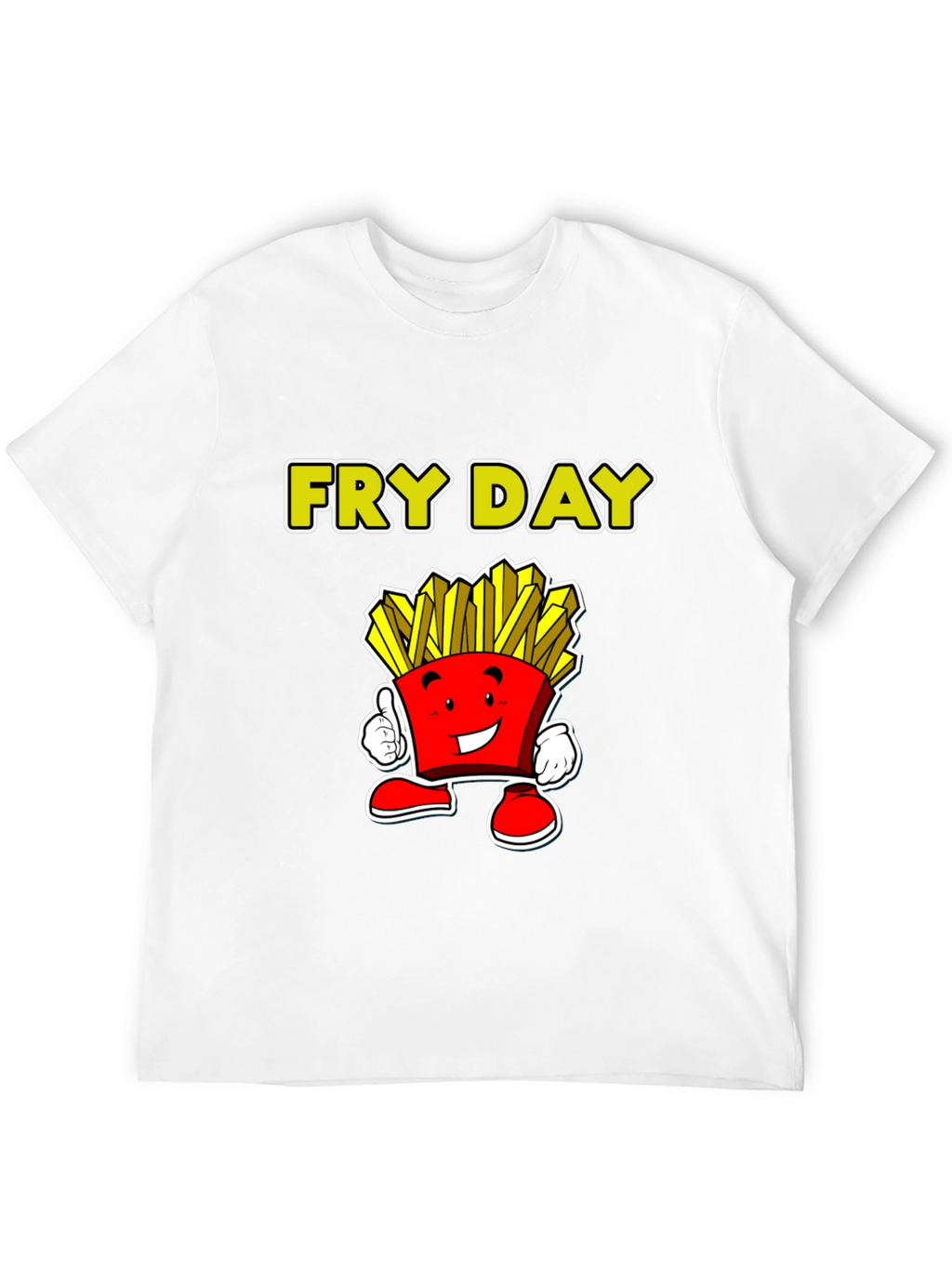 Fry Day Graphic T-Shirt - Casual Friday Fun