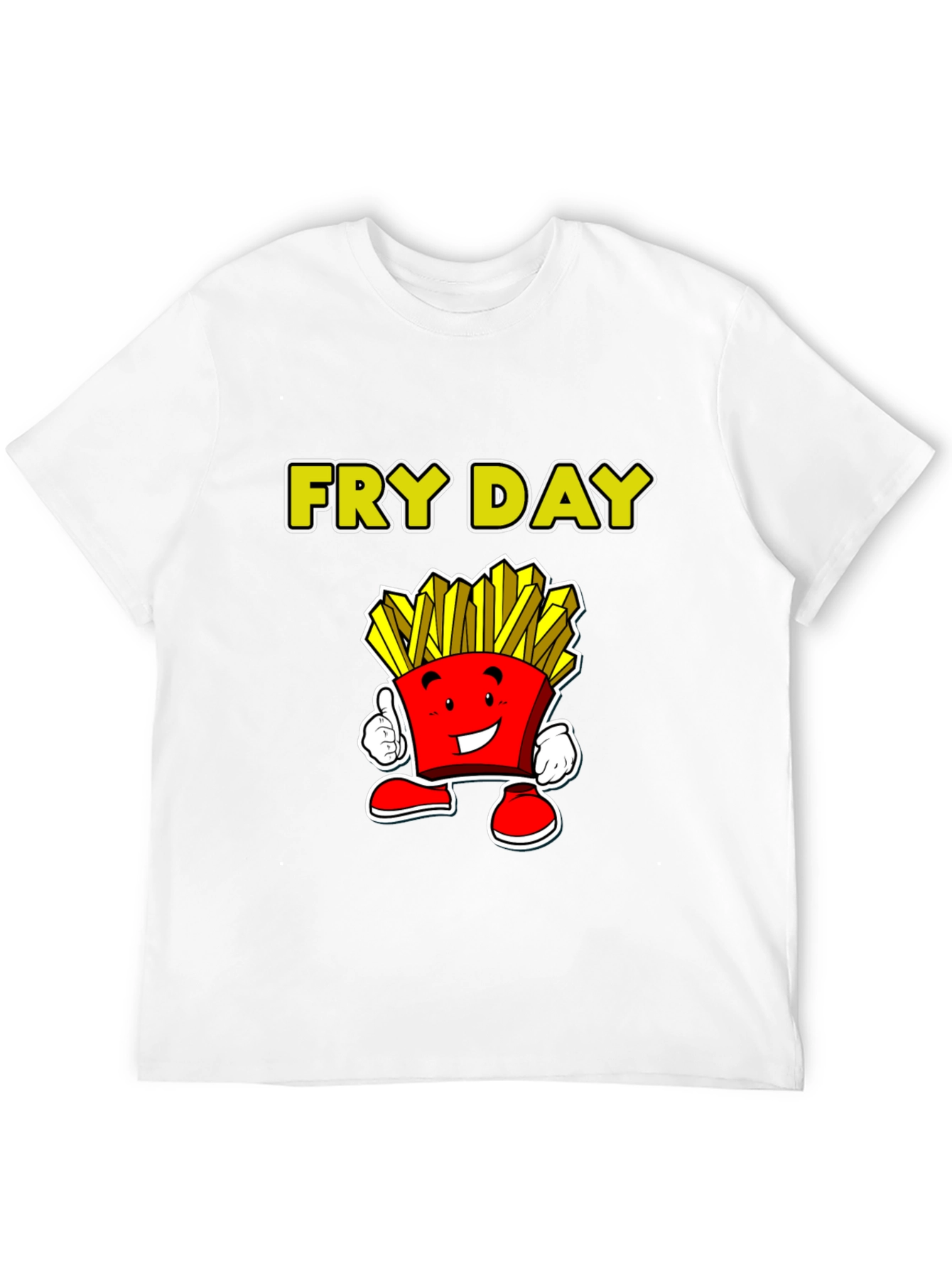 Fry Day Graphic T-Shirt - Casual Friday Fun