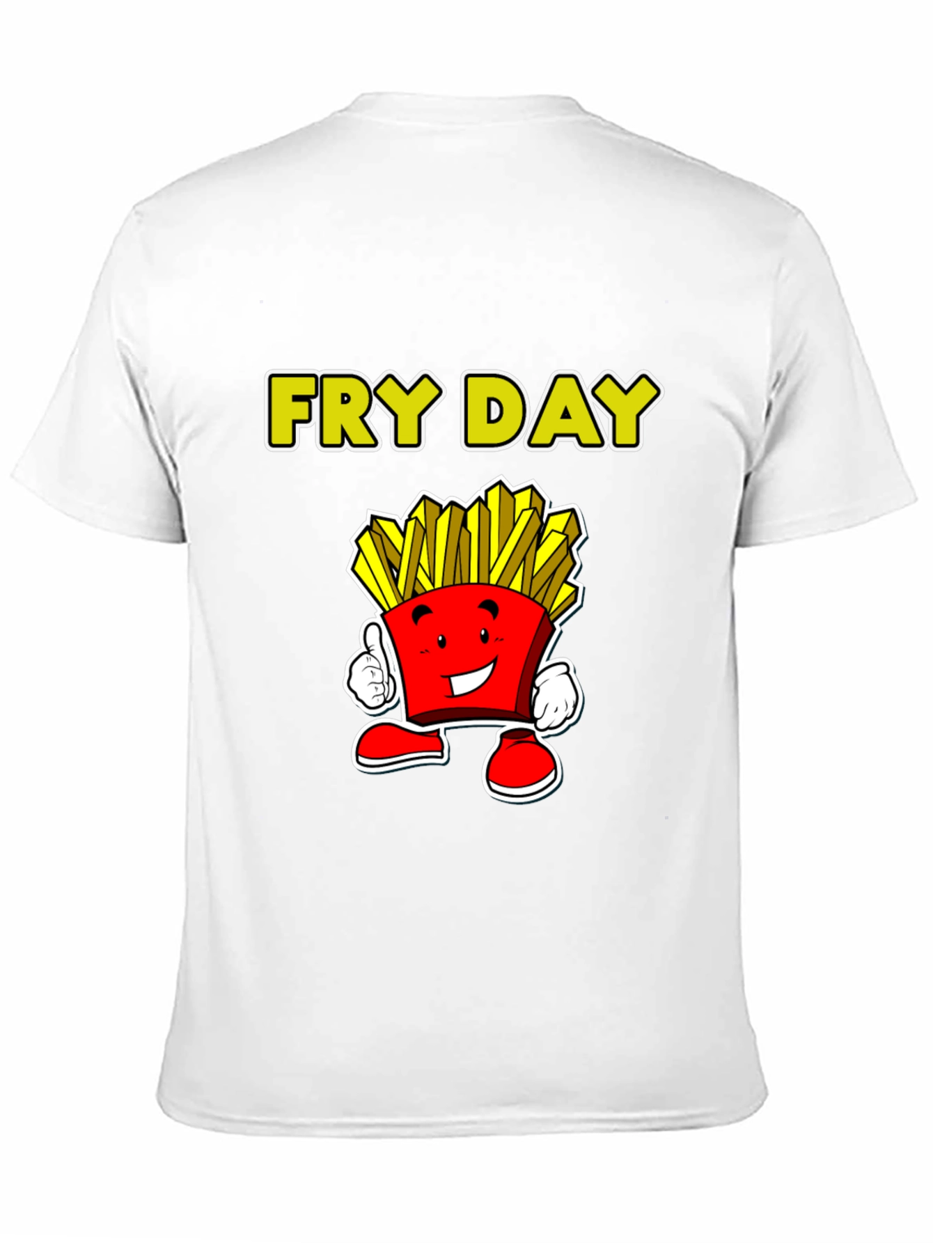 Fry Day Graphic T-Shirt - Casual Friday Fun