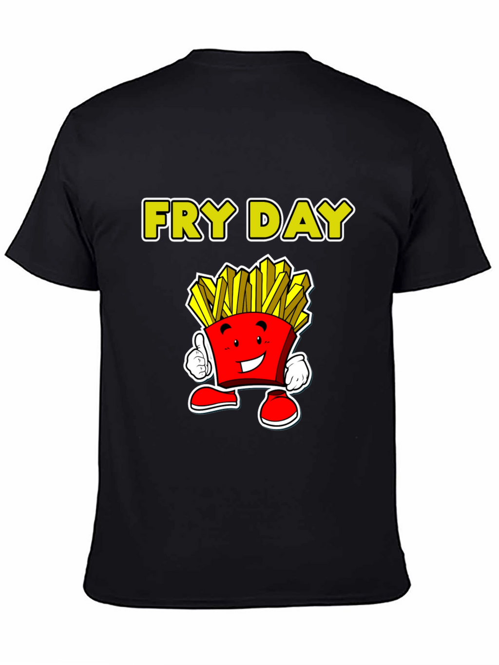 Fry Day Graphic T-Shirt - Casual Friday Fun