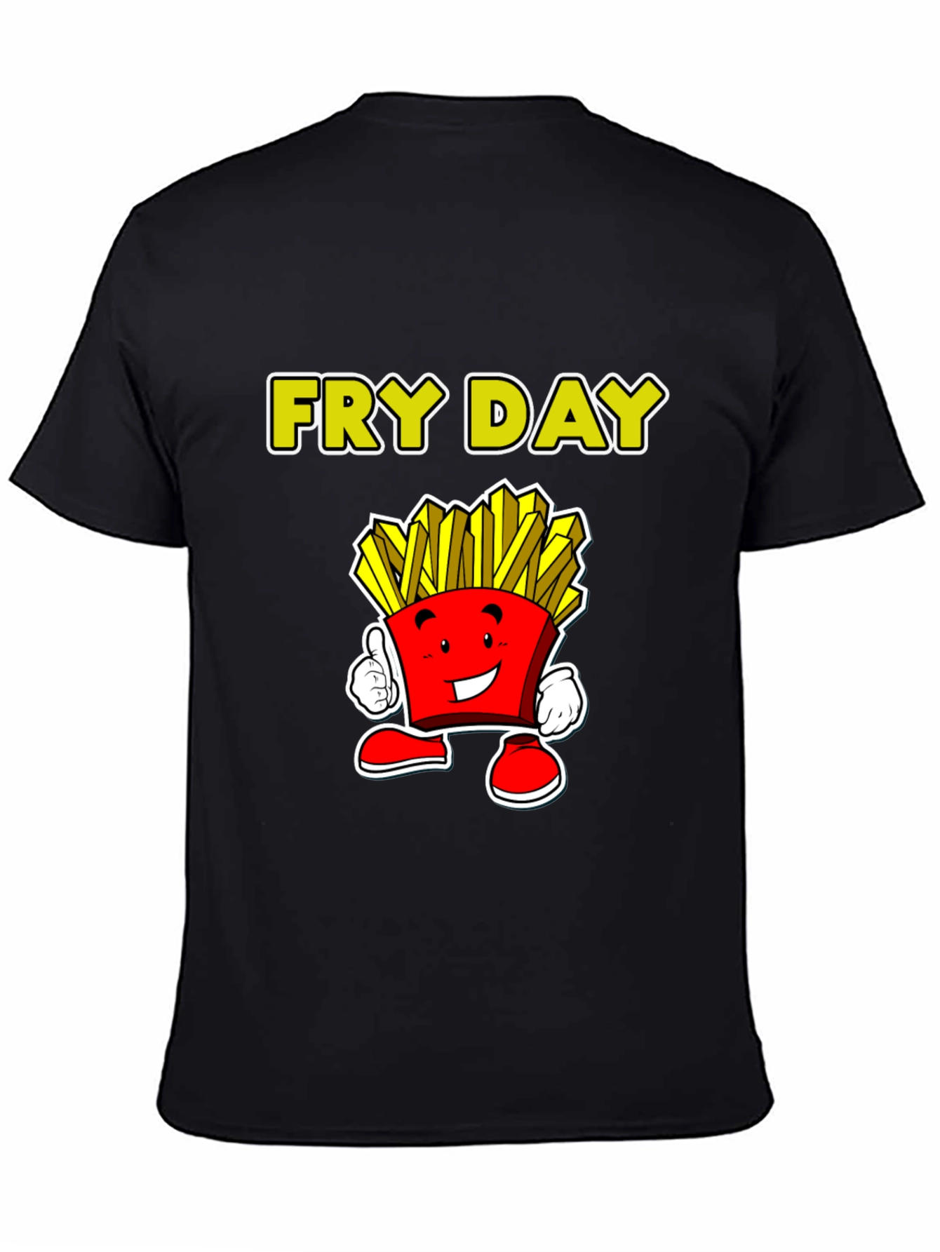 Fry Day Graphic T-Shirt - Casual Friday Fun