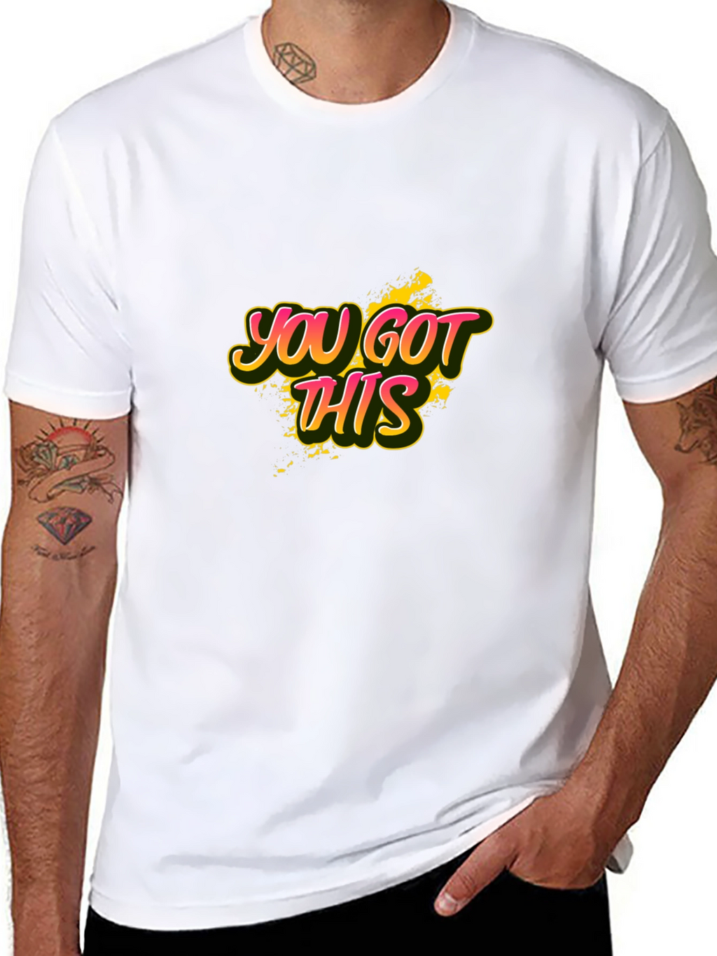 You Got This Graphic Tee - Motivational Black T-Shirt