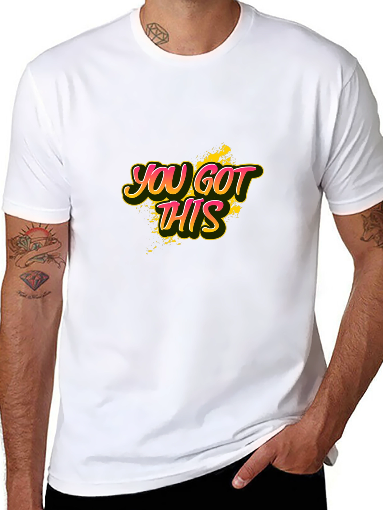 You Got This Graphic Tee - Motivational Black T-Shirt