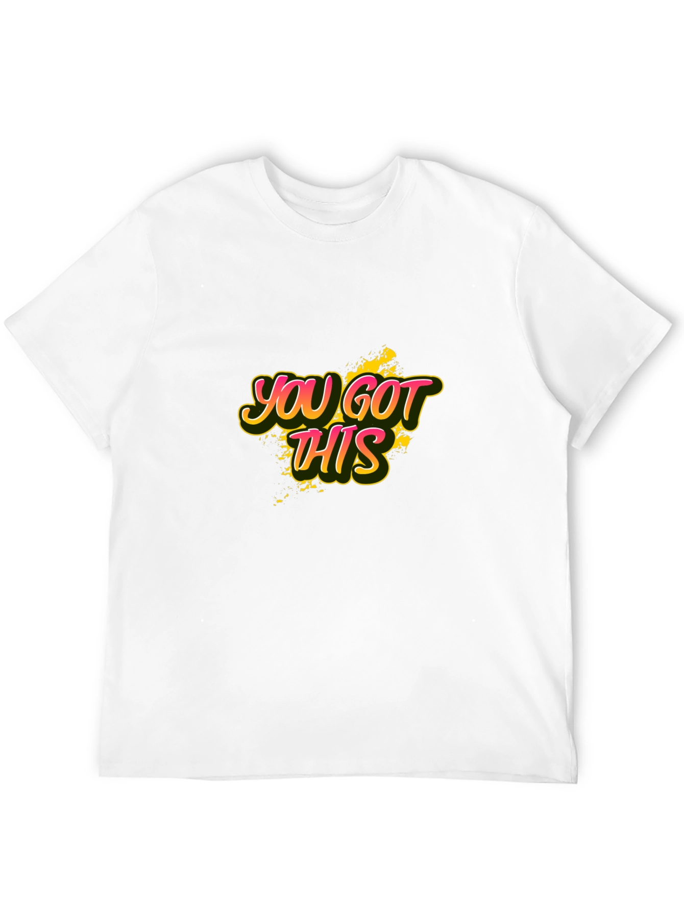 You Got This Graphic Tee - Motivational Black T-Shirt