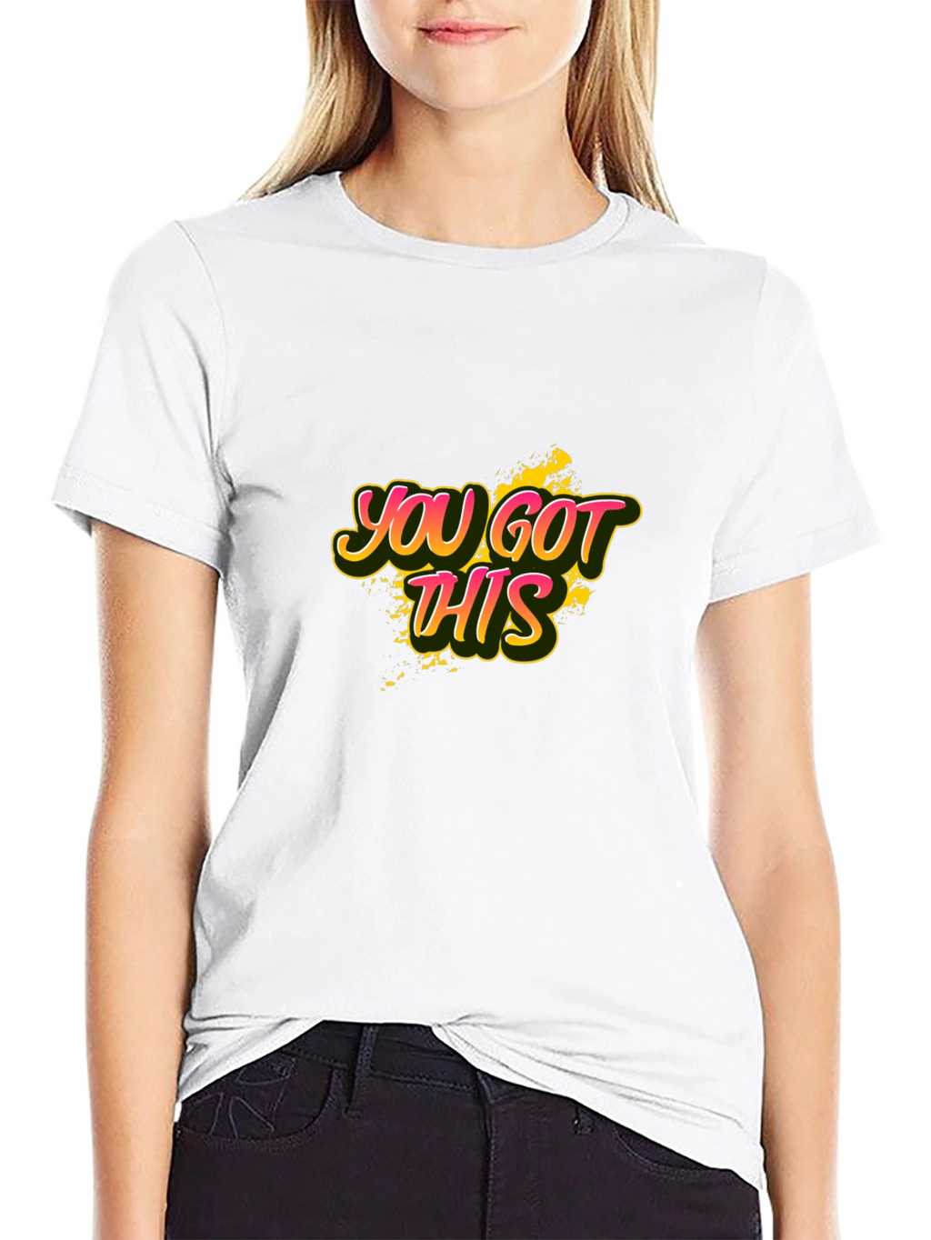 You Got This Graphic Tee - Motivational Black T-Shirt