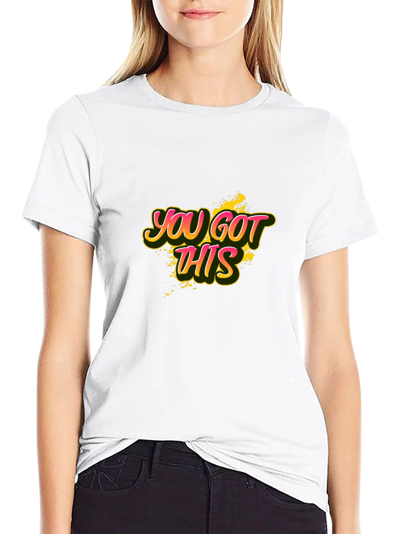 You Got This Graphic Tee - Motivational Black T-Shirt