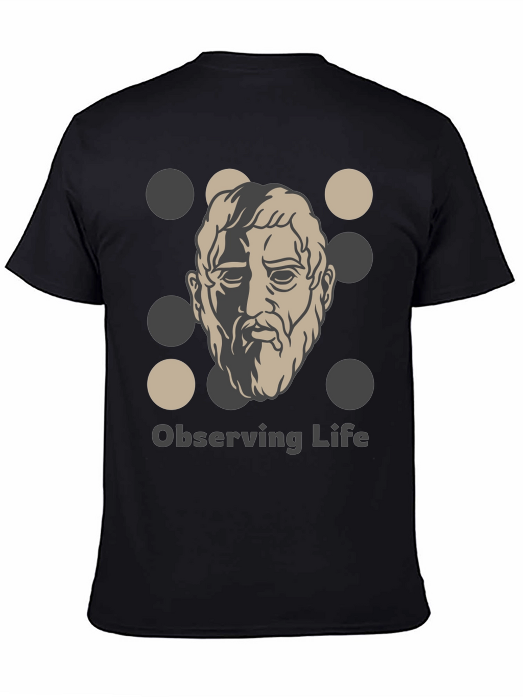 Observing Life T-Shirt - Classic Philosophy Design