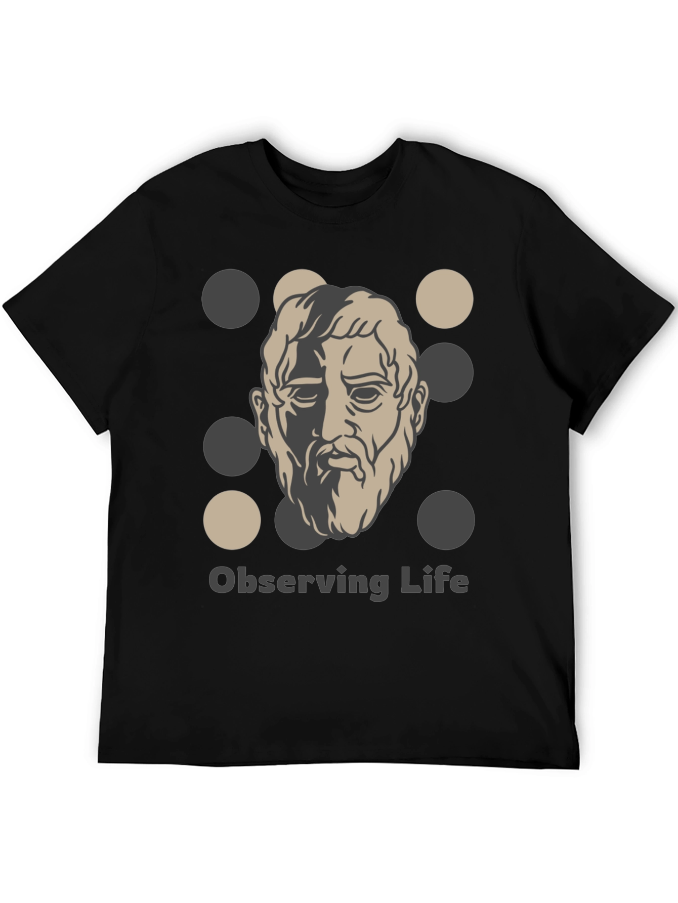 Observing Life T-Shirt - Classic Philosophy Design