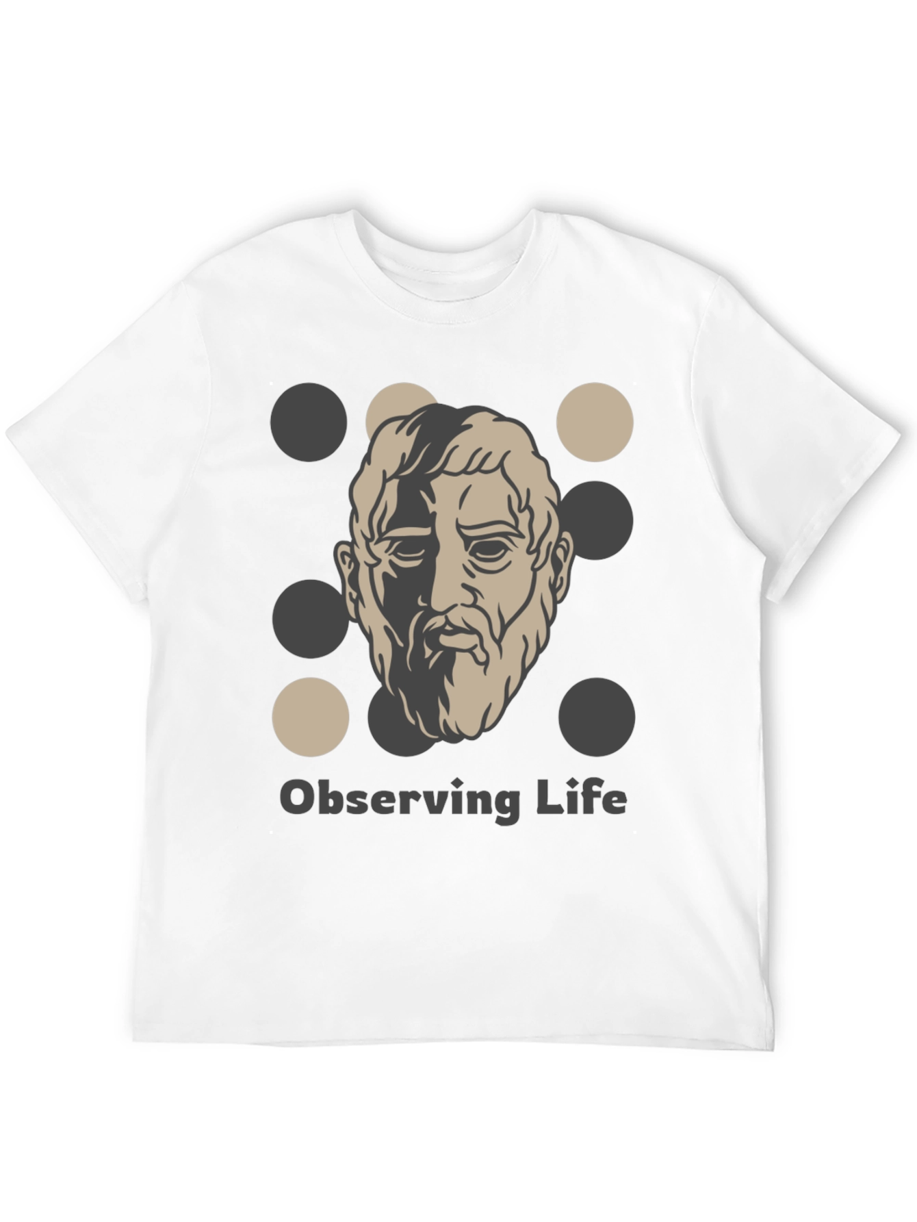 Observing Life T-Shirt - Classic Philosophy Design