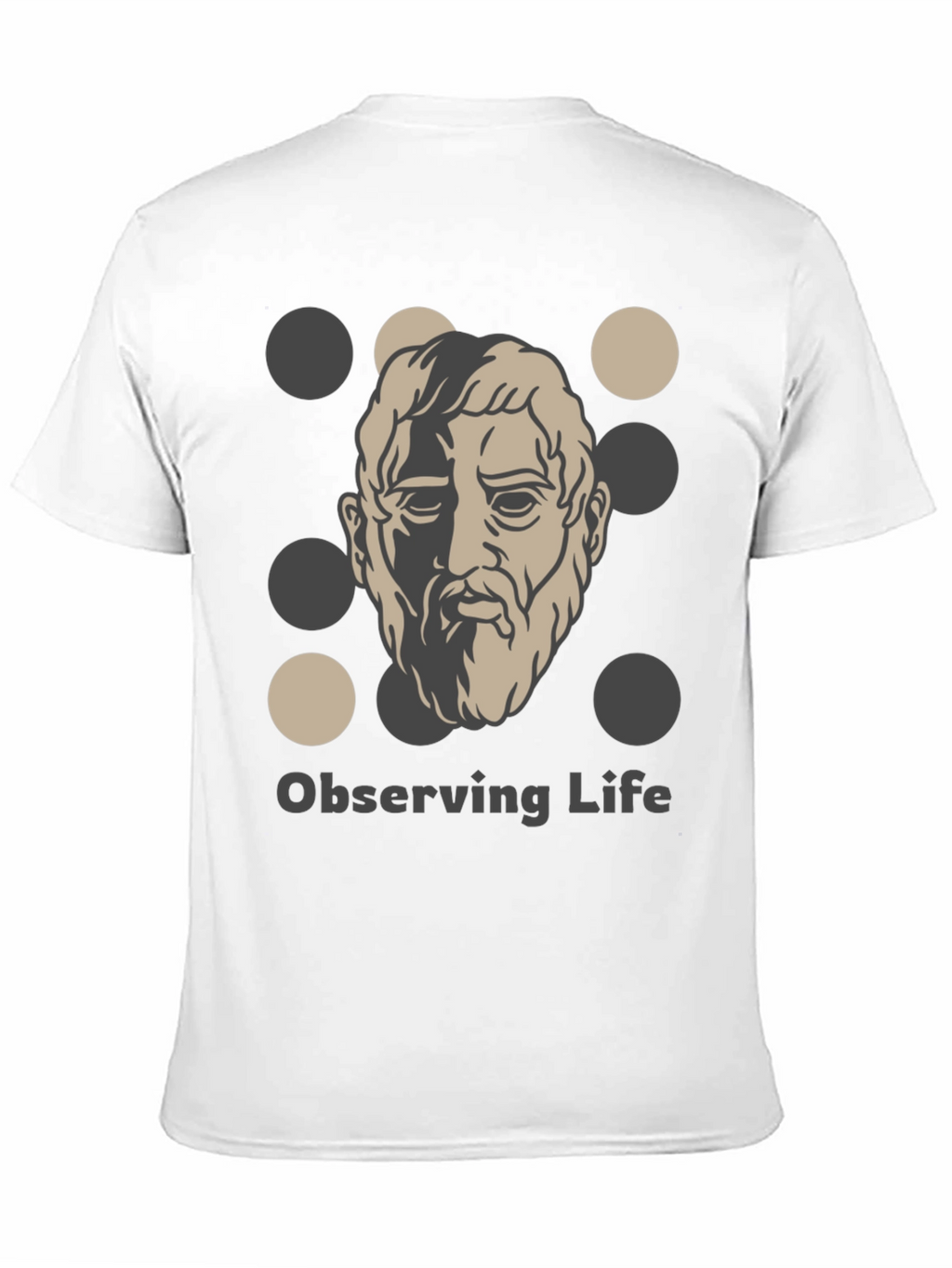 Observing Life T-Shirt - Classic Philosophy Design