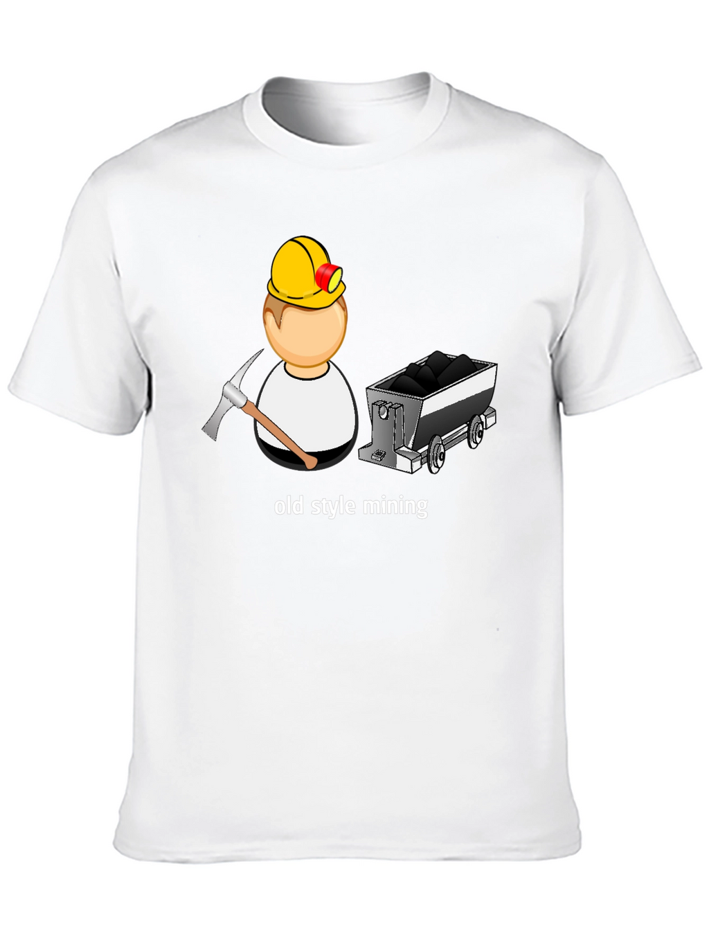 Old Style Mining Black T-Shirt