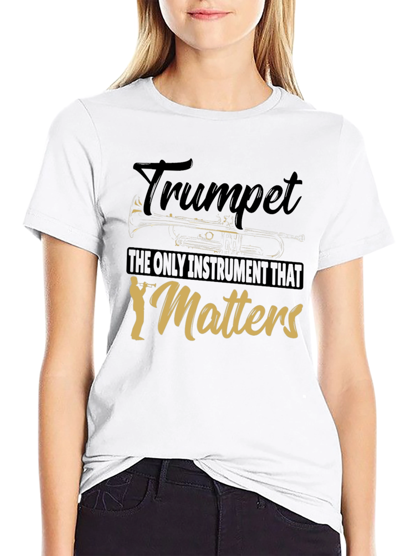 Trumpet Matters Graphic T-Shirt - Music Lover Tee