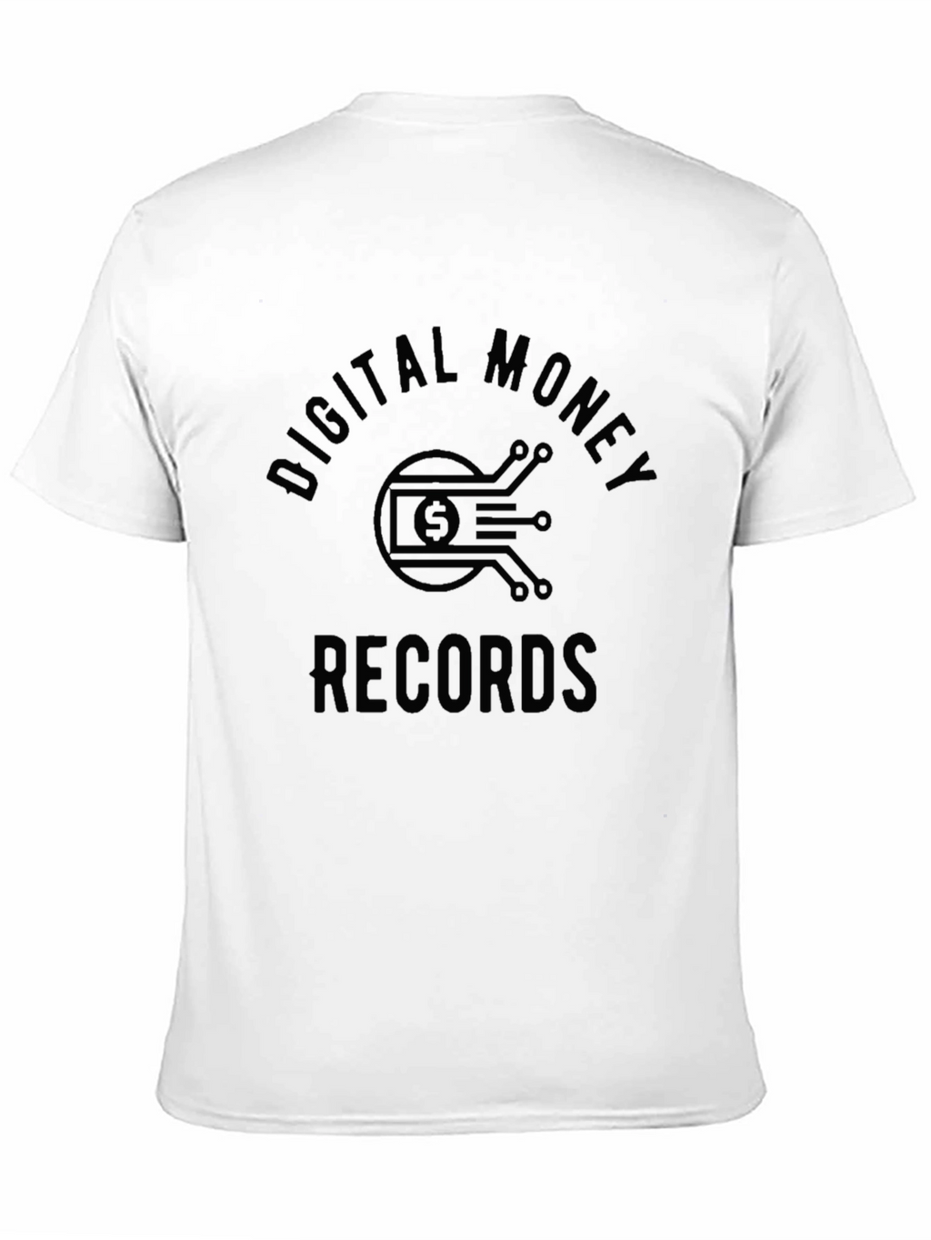 Digital Money Records Black Graphic Tee