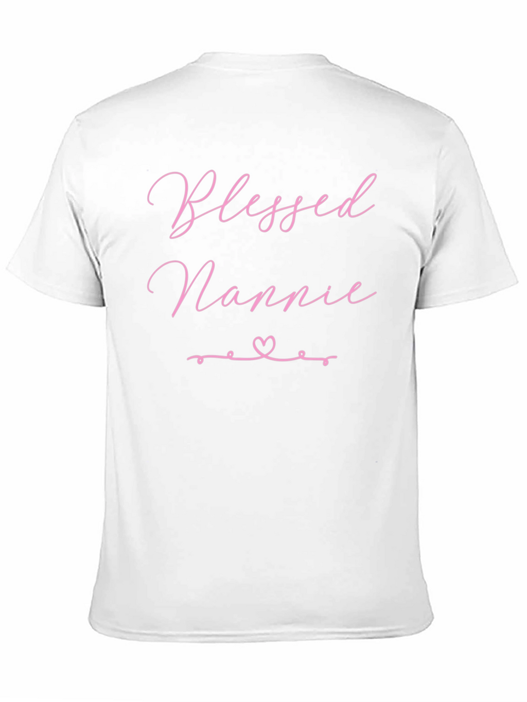 Blessed Nannie T-Shirt Cute Grandma Gift
