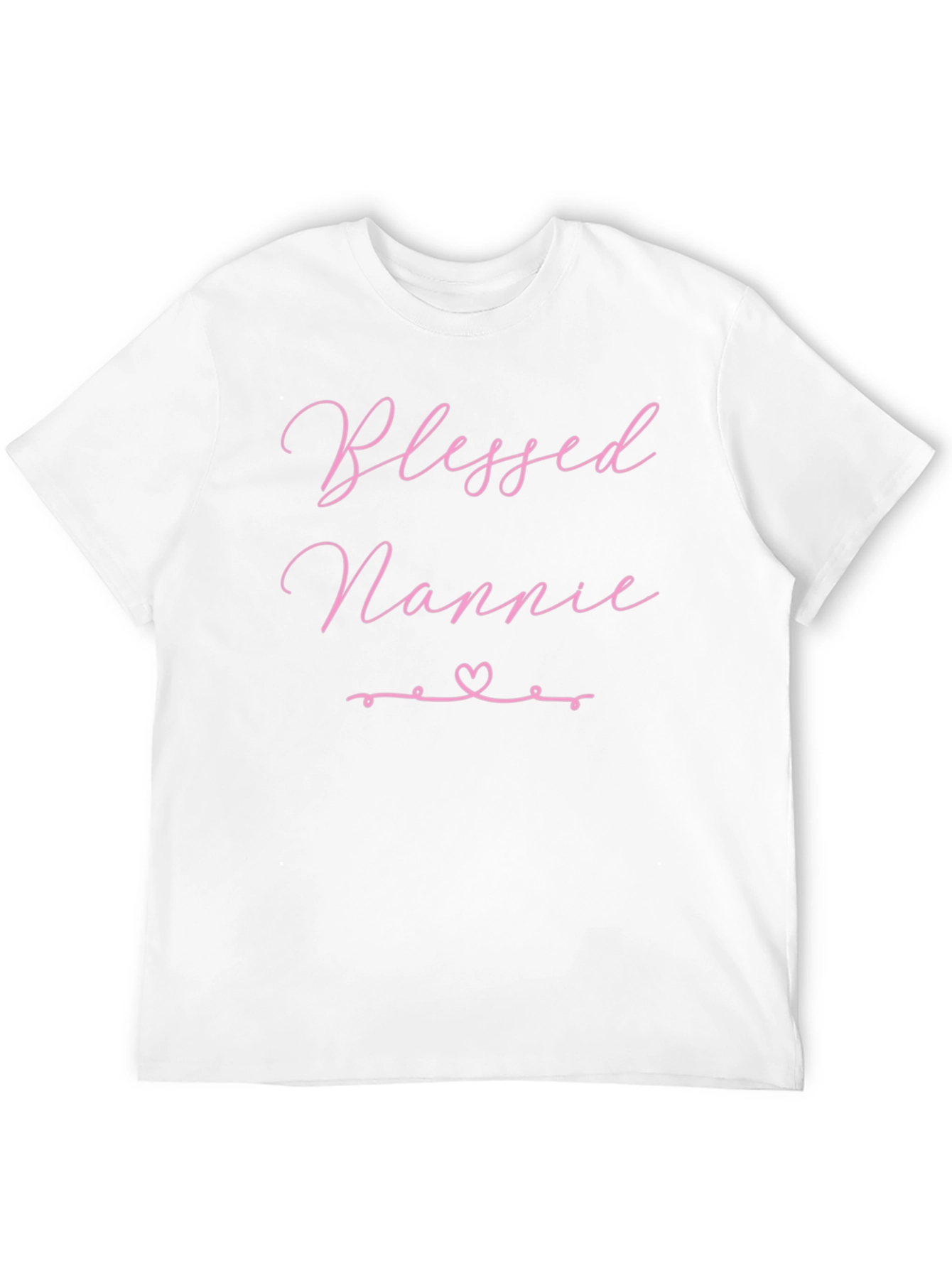Blessed Nannie T-Shirt Cute Grandma Gift