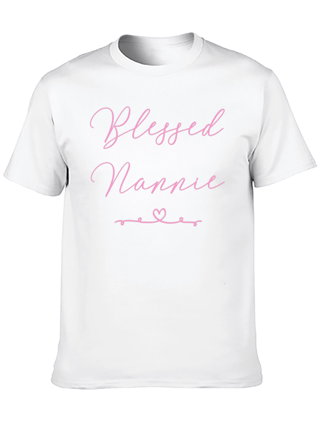 Blessed Nannie T-Shirt Cute Grandma Gift