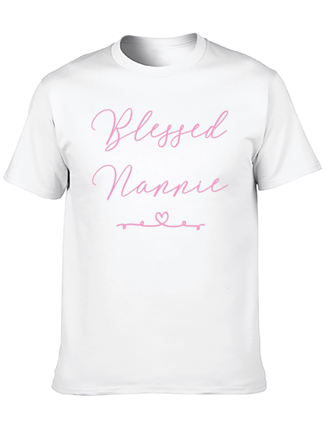 Blessed Nannie T-Shirt Cute Grandma Gift