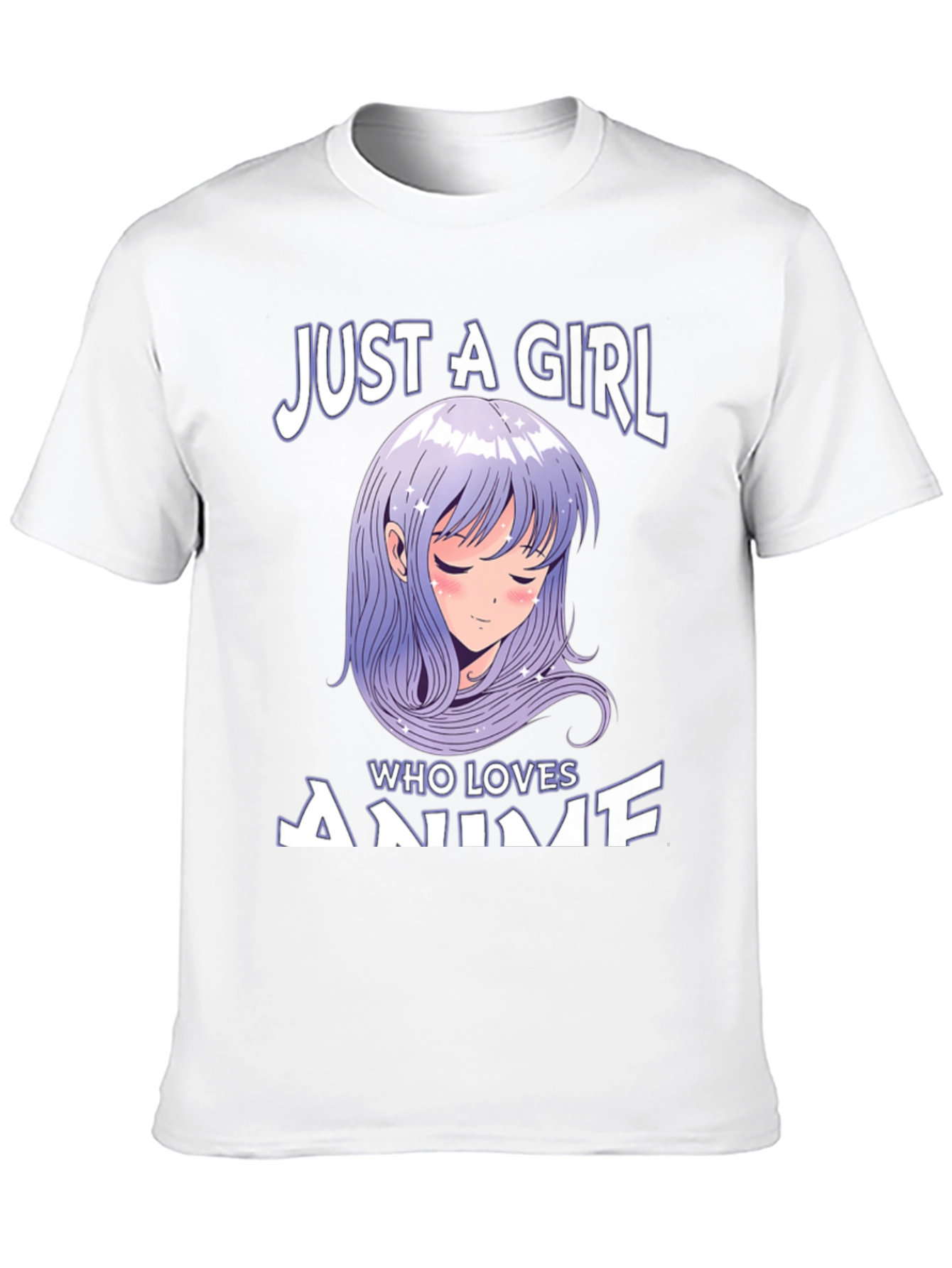 Anime Lover T-Shirt: Just A Girl Who Loves Anime