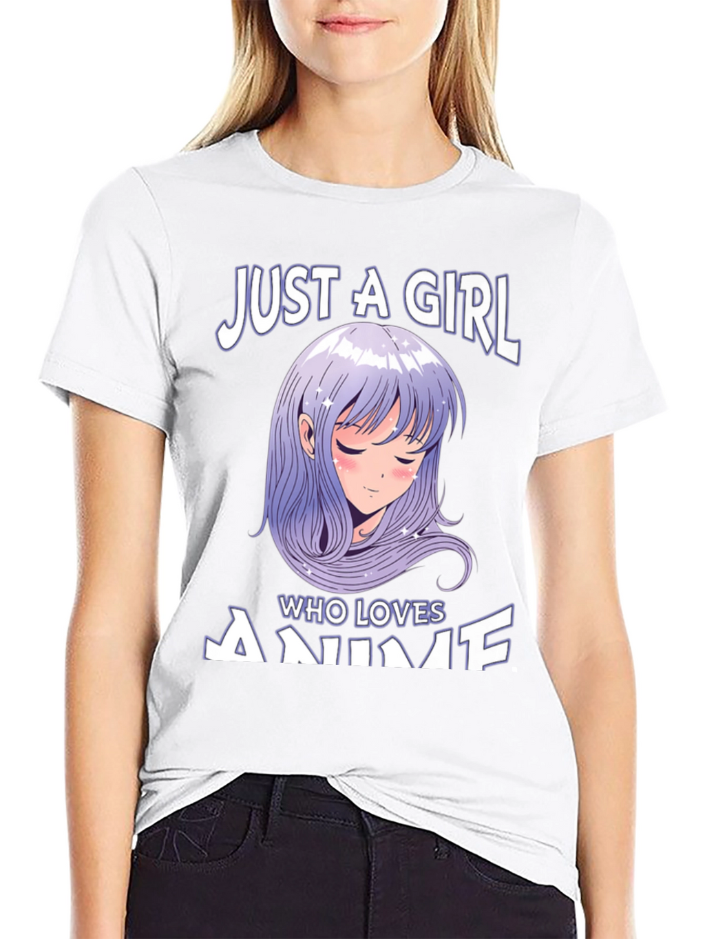 Anime Lover T-Shirt: Just A Girl Who Loves Anime