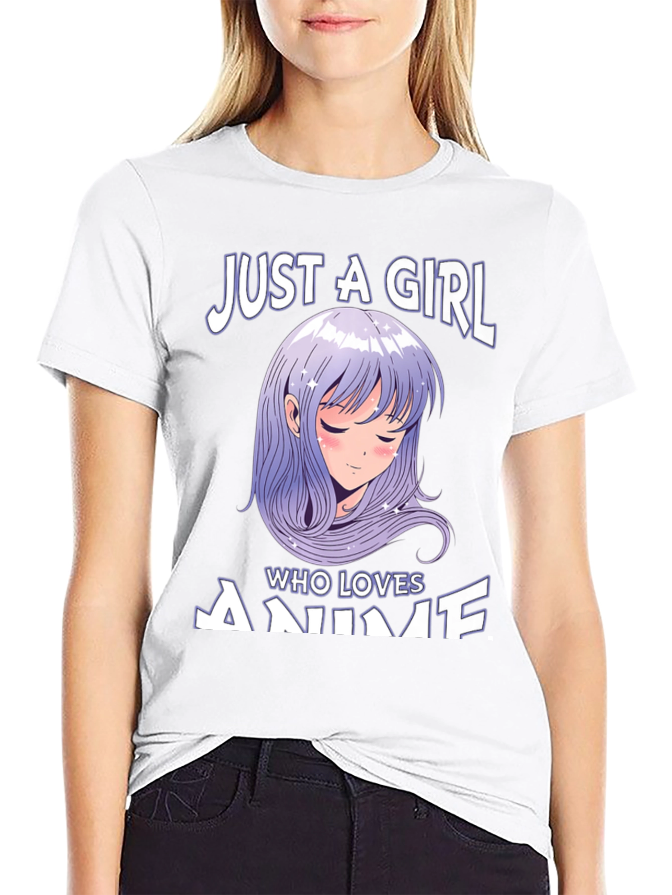 Anime Lover T-Shirt: Just A Girl Who Loves Anime