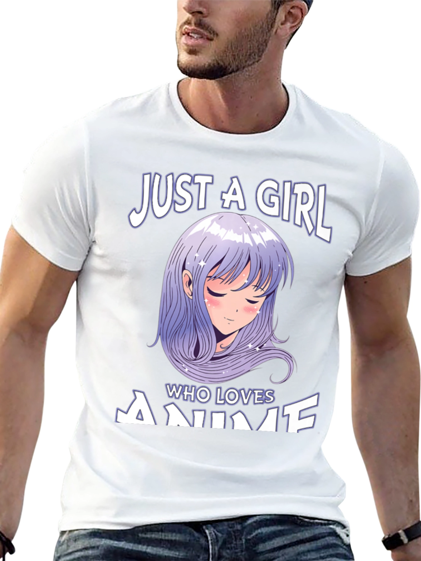 Anime Lover T-Shirt: Just A Girl Who Loves Anime