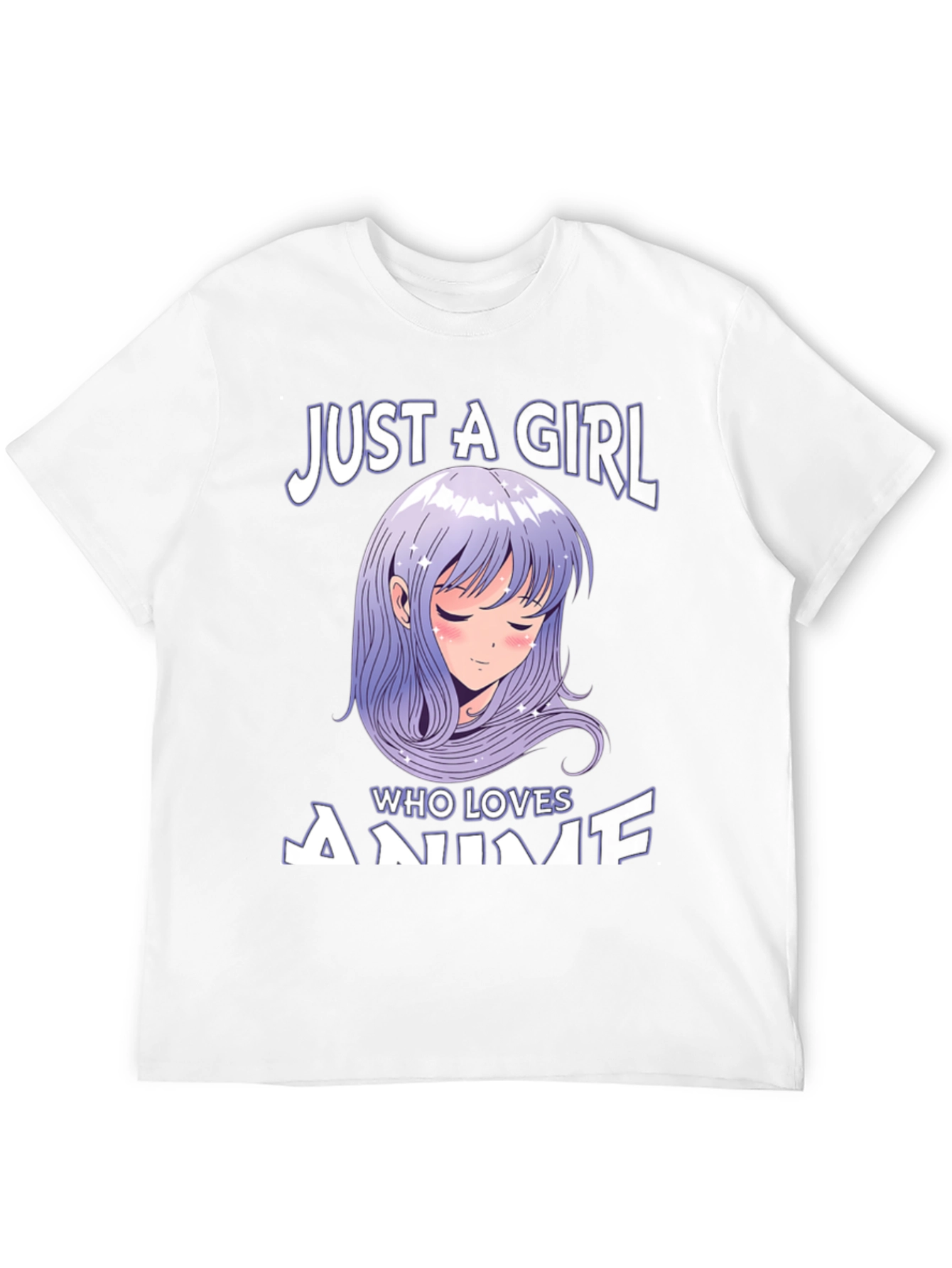 Anime Lover T-Shirt: Just A Girl Who Loves Anime
