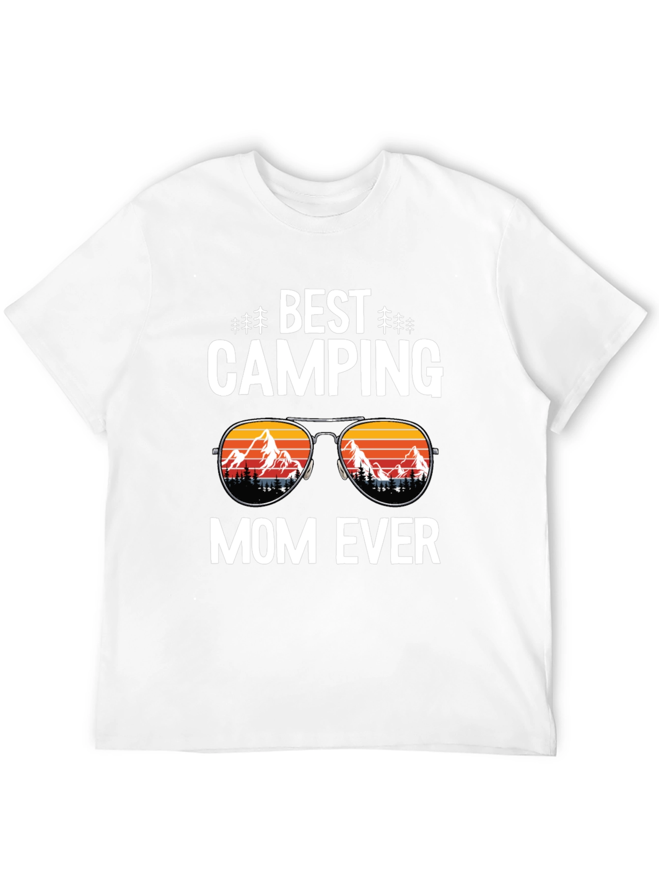 Best Camping Mom Ever T-Shirt Black