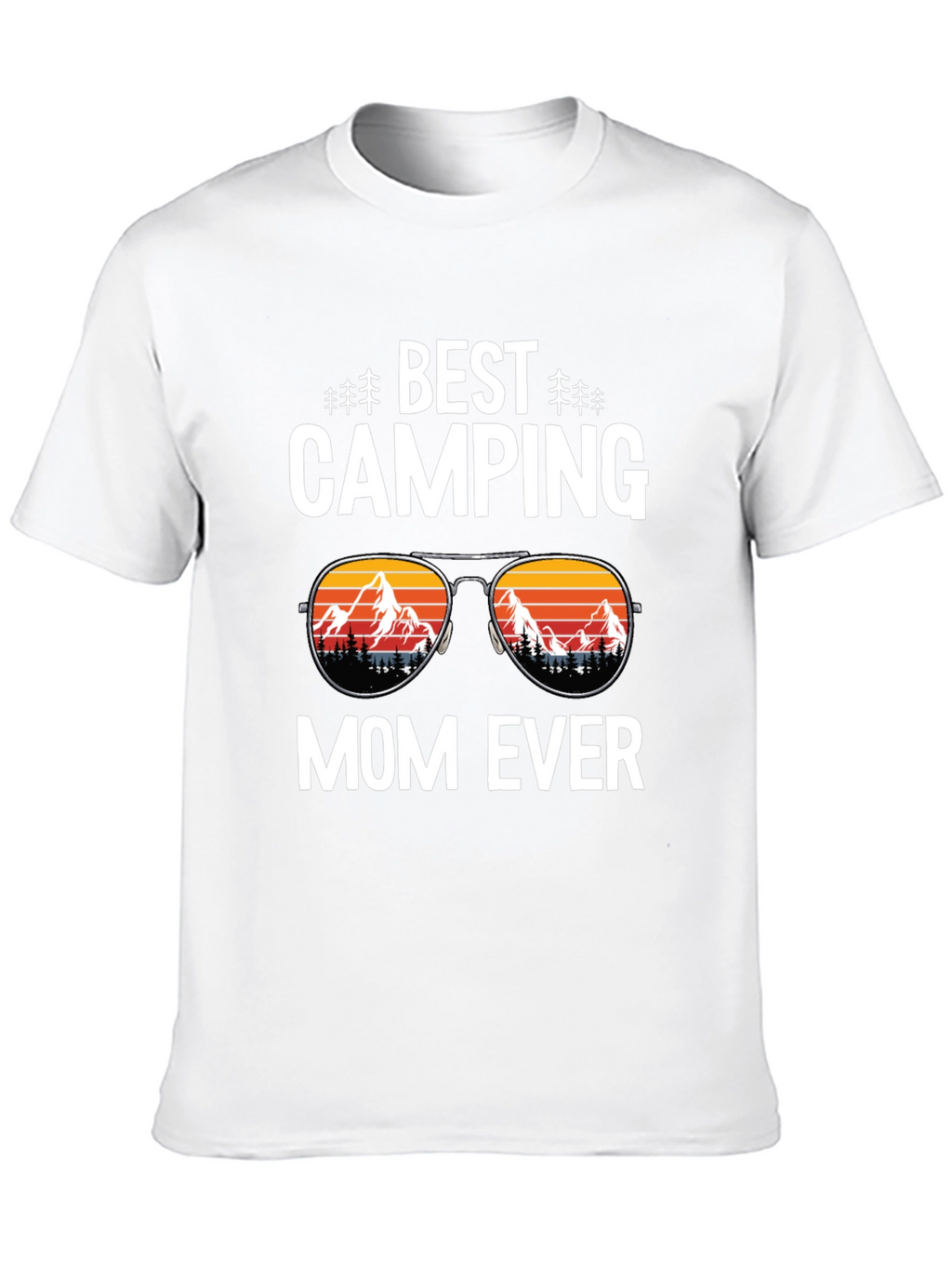 Best Camping Mom Ever T-Shirt Black