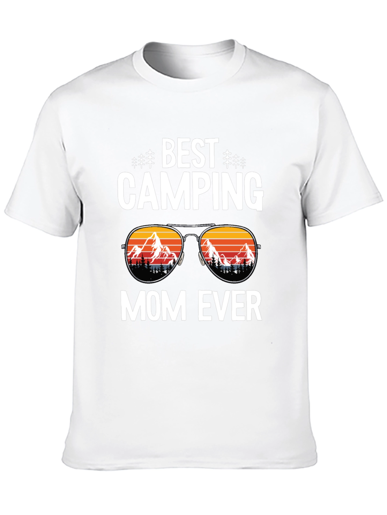 Best Camping Mom Ever T-Shirt Black