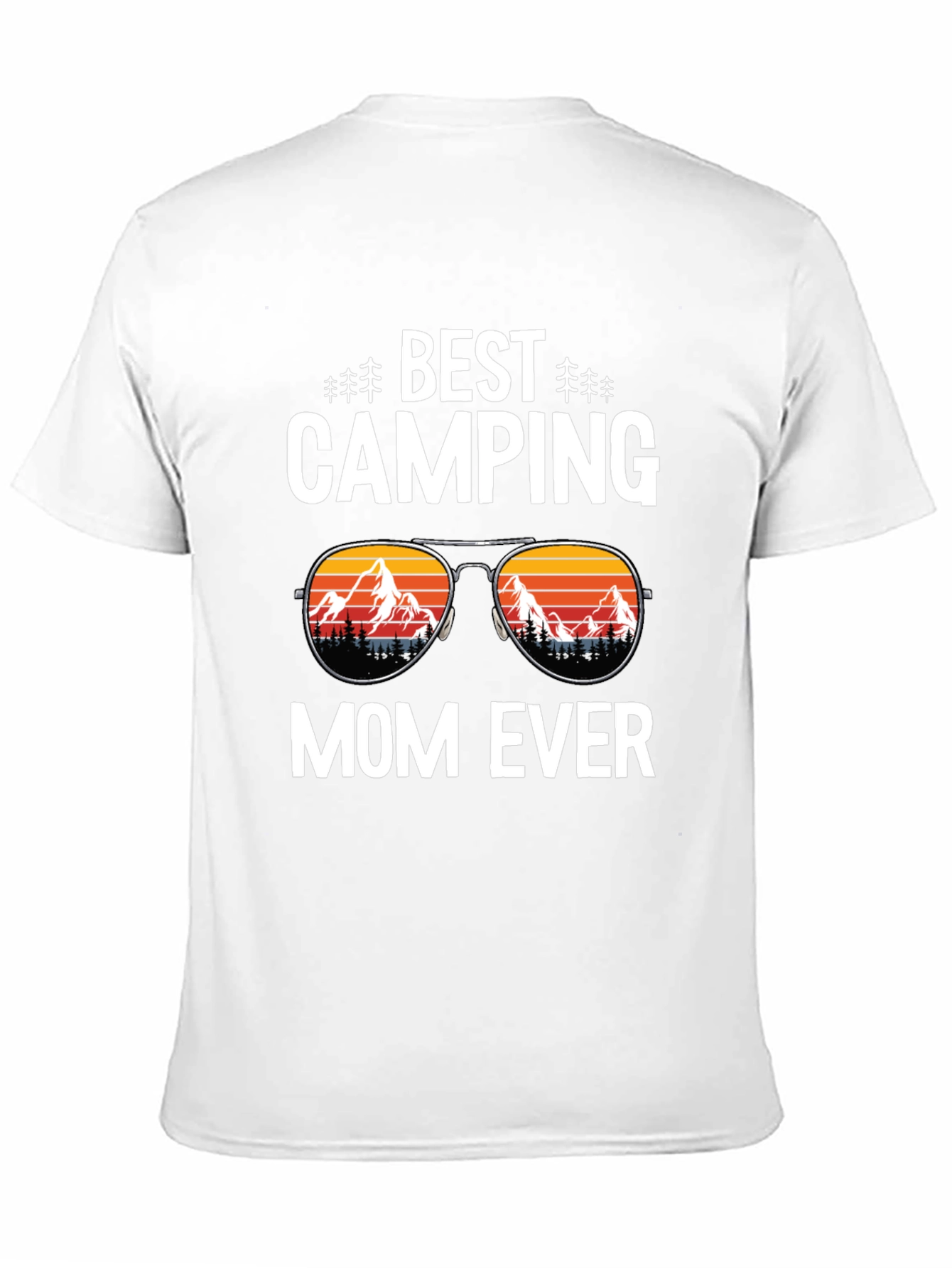 Best Camping Mom Ever T-Shirt Black