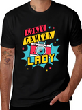 Crazy Camera Lady Graphic Tee - Photographer Gift