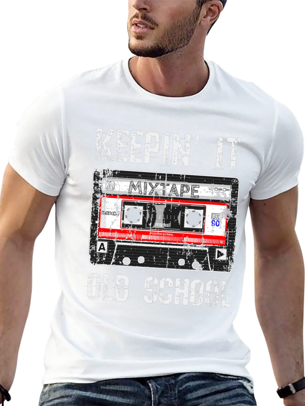 Keepin It Old School Mixtape T-Shirt