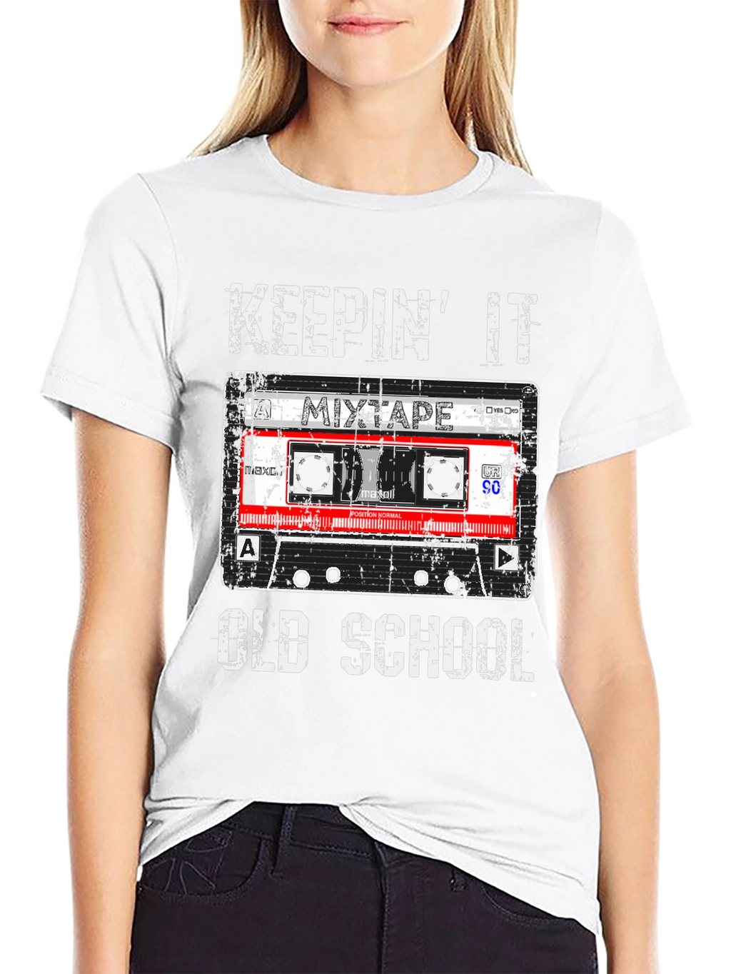 Keepin It Old School Mixtape T-Shirt