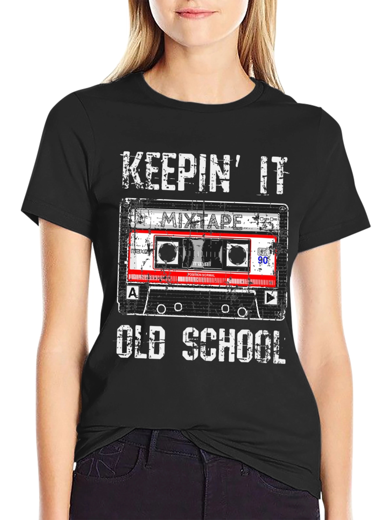 Keepin It Old School Mixtape T-Shirt