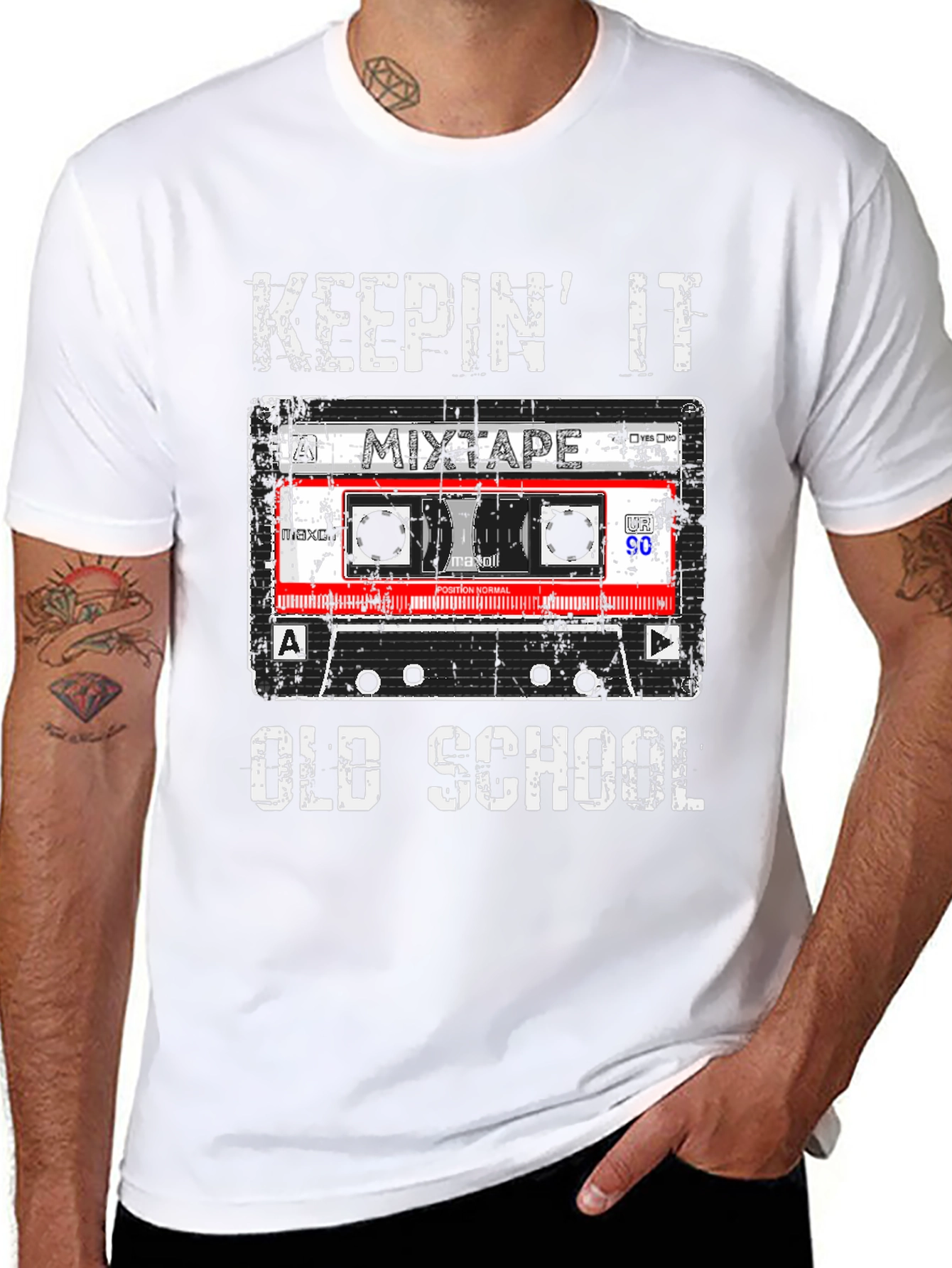 Keepin It Old School Mixtape T-Shirt