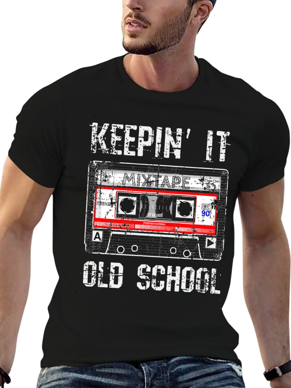 Keepin It Old School Mixtape T-Shirt