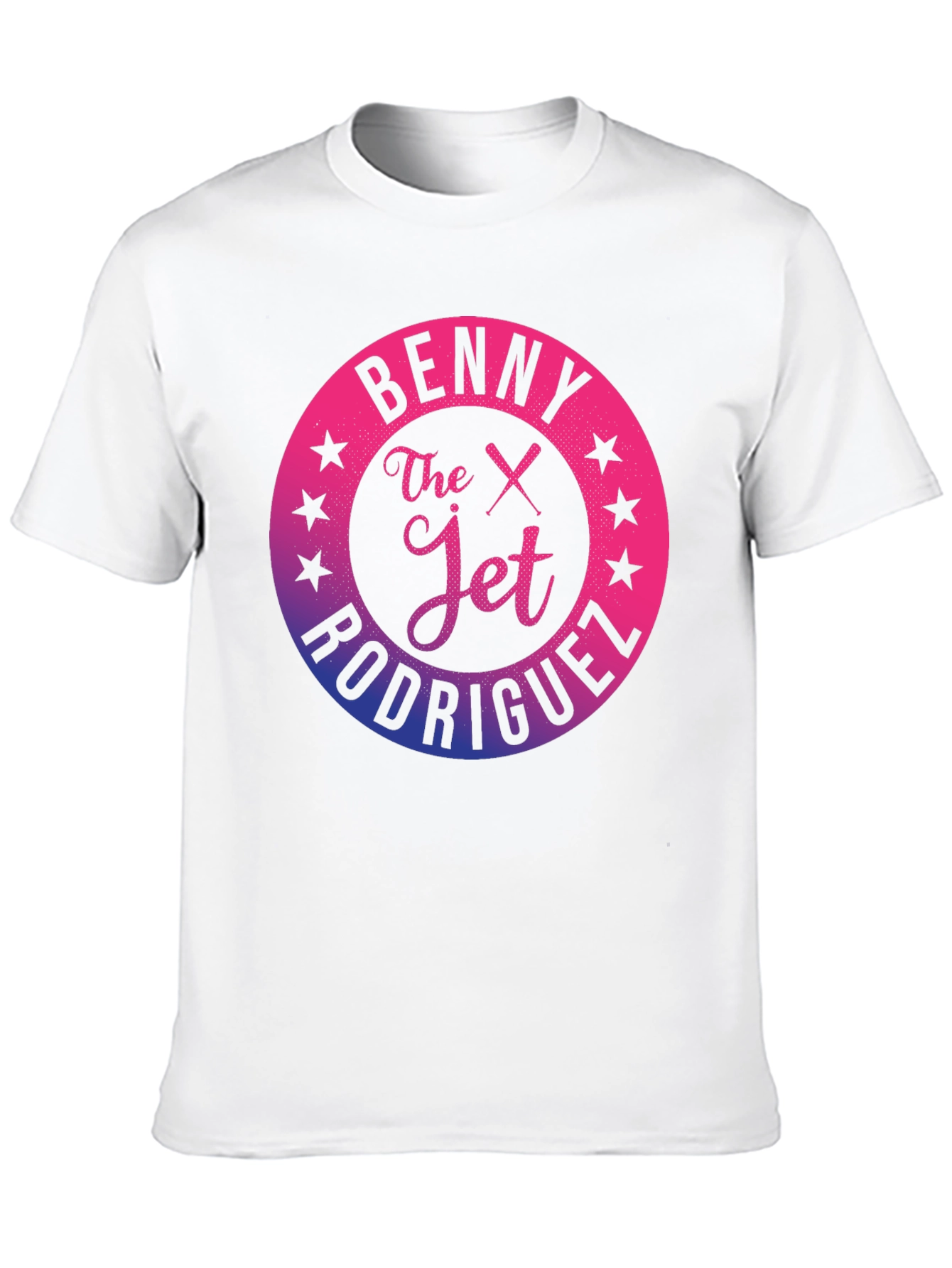 Benny The Jet Rodriguez Gradient Graphic T-Shirt