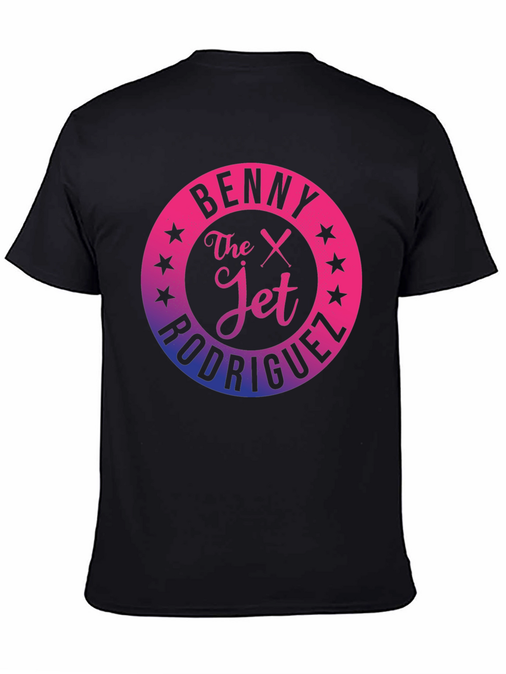 Benny The Jet Rodriguez Gradient Graphic T-Shirt