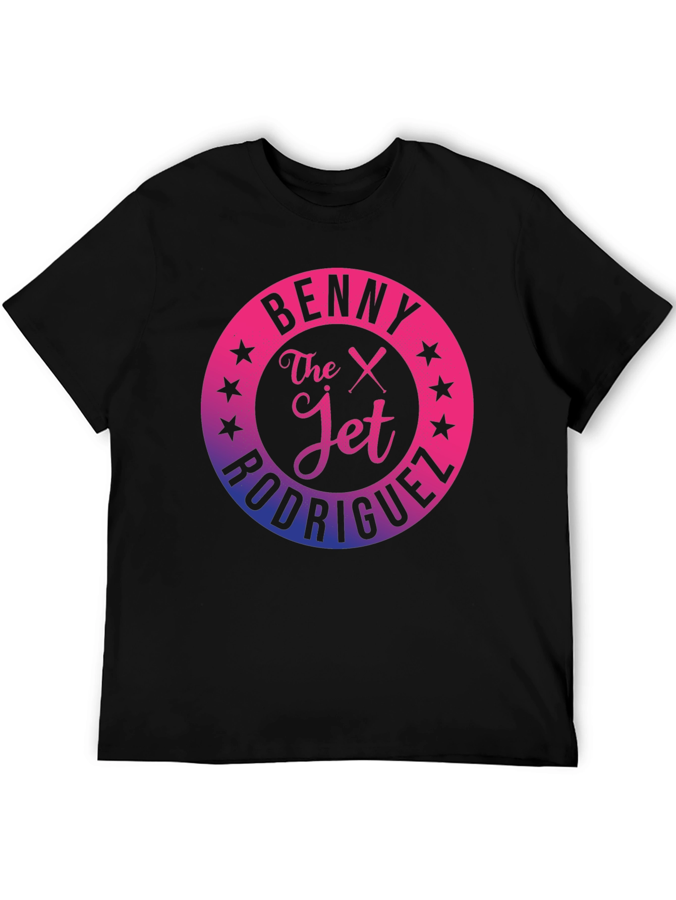 Benny The Jet Rodriguez Gradient Graphic T-Shirt
