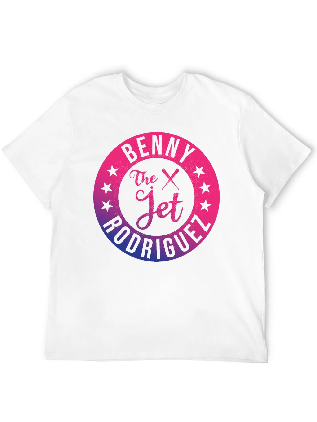 Benny The Jet Rodriguez Gradient Graphic T-Shirt