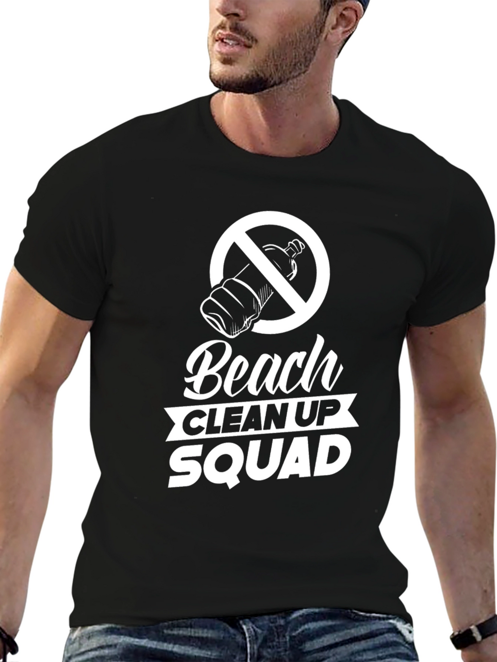 Beach Clean Up Squad Graphic Tee