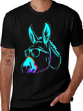 Cool Neon Donkey T-Shirt