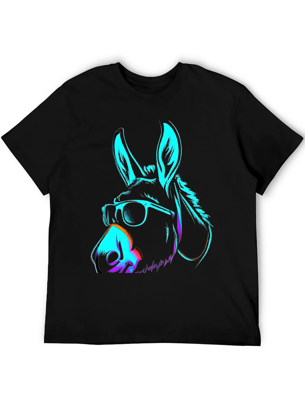 Cool Neon Donkey T-Shirt