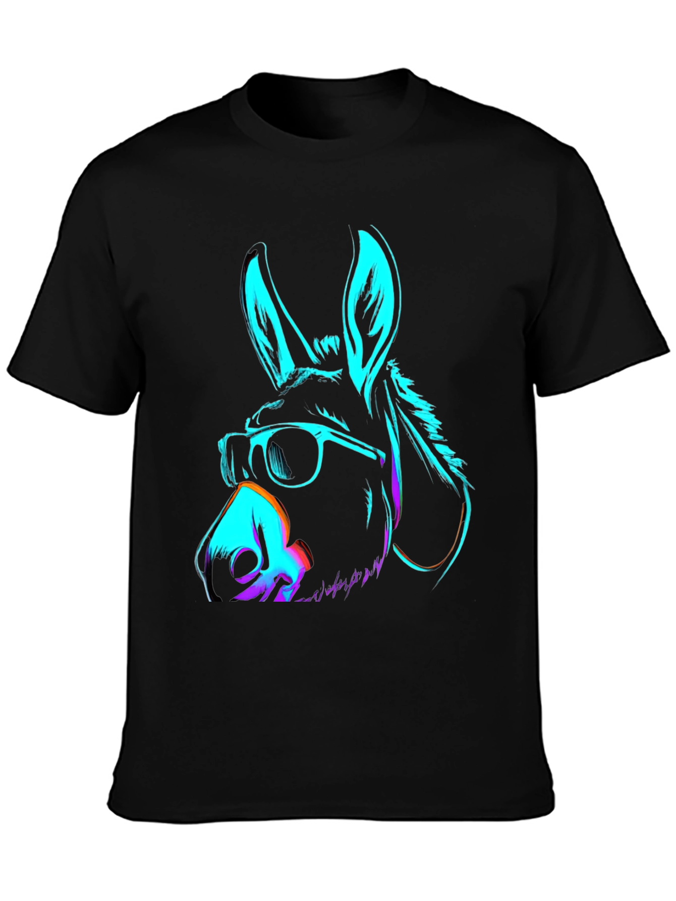 Cool Neon Donkey T-Shirt