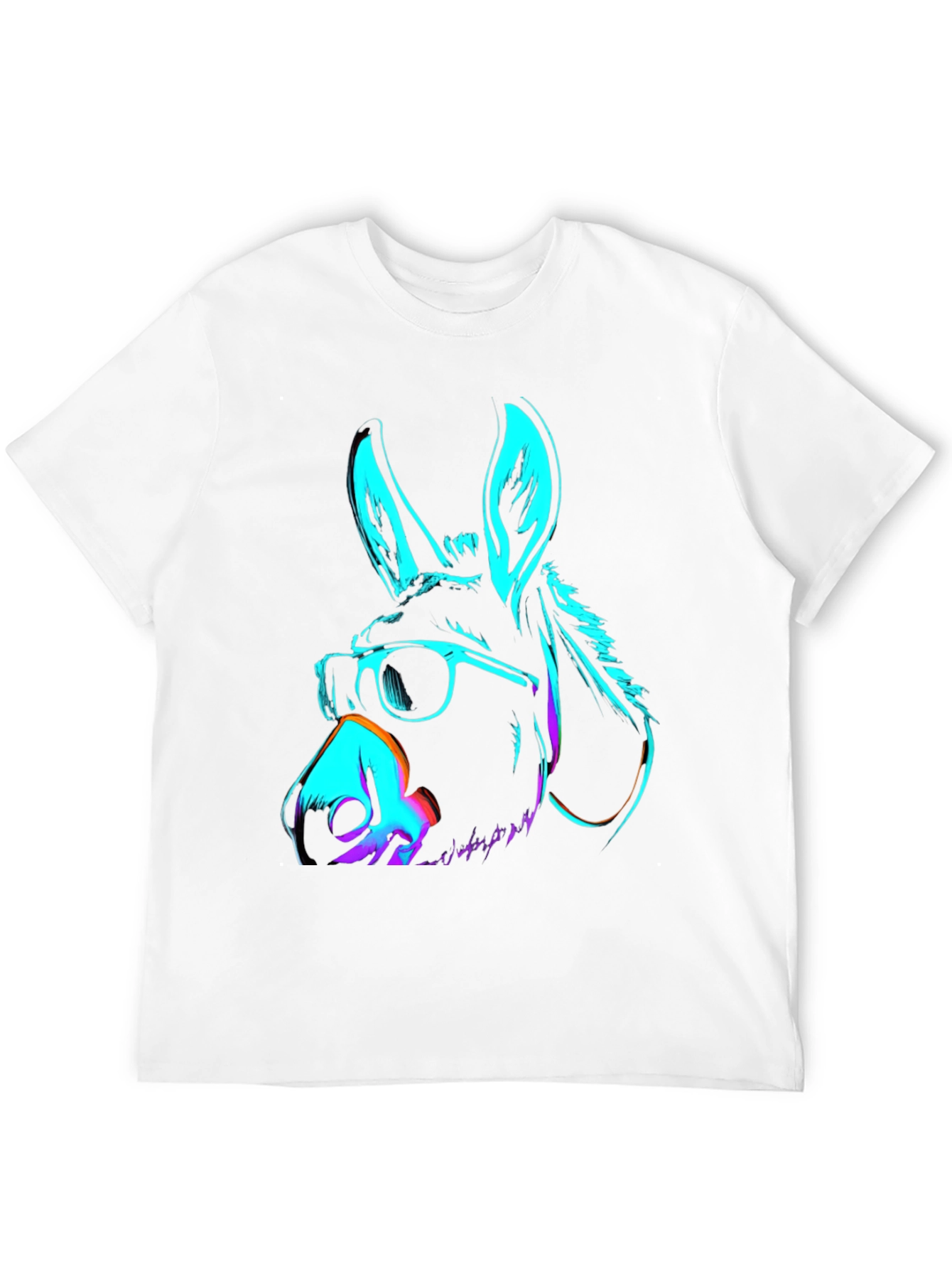 Cool Neon Donkey T-Shirt
